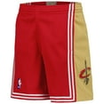 thumbnail image 2 of Youth Mitchell & Ness Wine Cleveland Cavaliers Hardwood Classics Swingman Shorts, 2 of 3