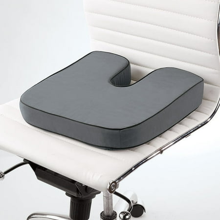 Brookstone Biosense Memory Foam Orthopedic Seat Cushion Brookstone Biosense Memory Foam Orthopedic Seat Cushion