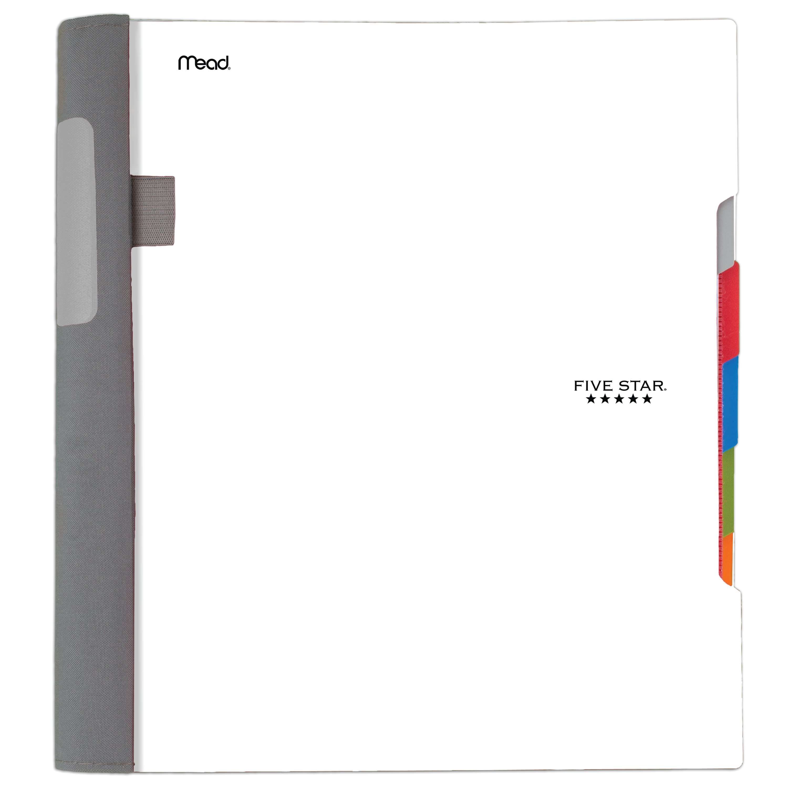 Five Star Advance 5 Subject College Ruled Spiral Notebook, 8.5" x 11" photo 2