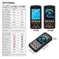 thumbnail image 3 of HABOTEST HT126B Smart Digital Multimeter 6000 Counts True RMS Auto-ranging VA Color Screen Electrical Tester Voltmeter Ammeter Measuring Multifunction AC DC Voltage Current Capacitance Resi, 3 of 7