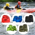 thumbnail image 2 of Lot de 5 Sacs Étanches Étanches pour Bateau Kayak Kayak Dérive Rafting Canoë Sac Pliable Portable Randonnée Natation Voyage Sac Vert Armée, 2 of 5