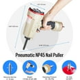 thumbnail image 6 of MEITE Pneumatic Nails Puller Gun NP45 Professional Air Punch Nails Remove Nailer 70-100 PSI, 6 of 7