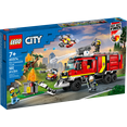 thumbnail image 2 of LEGO City Fire Command Unit 60374, Rescue Fire Engine Toy Set, Ultramodern Truck with Land and Air Drones, Emergency Vehicle Toys for Kids Ages 6 Plus, 2 of 8