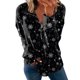 thumbnail image 1 of Gibobby Sudaderas para Mujer Diario Estampado Navidad Sudadera Informal con Cremallera Camisas Sueltas(Marina,G), 1 of 4