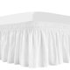 thumbnail image 2 of Falda de Cama Levamdar Blanca con Volantes 150*200cm Resistente a Arrugas y Lavable a Máquina 221963-3, 2 of 8