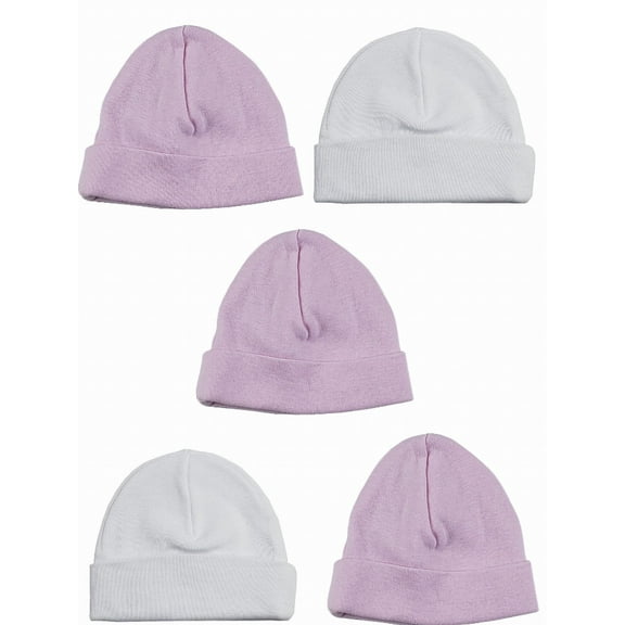 Bambini Girls Baby Cap (Pack of 5)