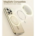 thumbnail image 5 of JETech Electroplated Case for iPhone 14 Pro Max 6.7-Inch, Camera Lens Full Protection, Compatible with MagSafe Wireless Charging, Shockproof Soft TPU Phone Cover (Gold), 5 of 7