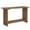Natural Brown, variant on Alaterre Furniture Bethel Acacia Wood Console Table, 52 in. W Entryway Table with Dual Shelf Storage, Rustic Natural Aged Brown