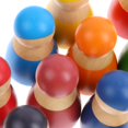 thumbnail image 3 of POINTERTECK Baby Toys Kids Rainbow Toys Educational 3 Years Stacker Building Wood Math Toy, 3 of 6