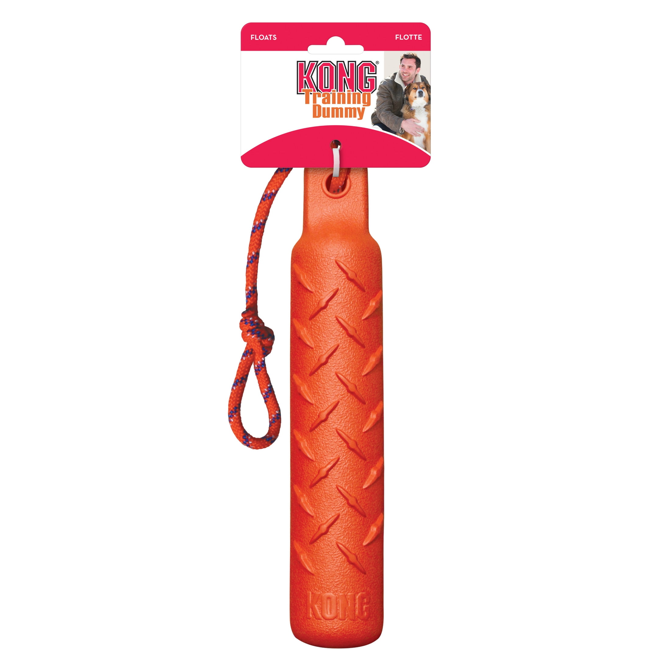 KONGÂ® Training Dummy Toy for Dogs, Foam, for Use on Land or Water, Large