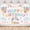 Pastel Backdrop 1, variant on Pastel Birthday Decorations Party Backdrop - Happy Birthday Banner Decoration for Indoor and Outdoor, Personalized Background for Girls Baby Shower Party Supplies (180x120cm)