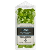 Fresh Organic Basil, 1.5 oz Clamshell
