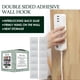 thumbnail image 3 of Ganchos de pared de doble cara | Ganchos de PVC adhesivos de alta resistencia | Estante de almacenamiento sin perforaciones | Hebilla de pared extraíble | Organizador de baño de cocina para el hogar, 3 of 7