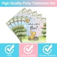 thumbnail image 3 of Baby Shower Party Supplies 168pcs Tableware Set - Paper Plates, Cups, Napkins & Cutlery for 24 Guests, 3 of 6