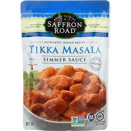 Saffron Road Tikka Masala Simmer Sauce, 7 OZ