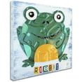 thumbnail image 2 of Trademark Fine Art 'Ribbit the Frog' Canvas Art by Design Turnpike, 2 of 3