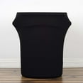 thumbnail image 4 of Efavormart New 24-40 Gallons Commercial grade Black Stretch Spandex Round Waste Trash Bin Container Cover, 4 of 10
