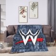 thumbnail image 5 of WWE Throw Blanket, Cozy Flannel Blankets For Boys Girls, Super Soft Warm Blanket For Couch Sofa Bed, 5 of 9