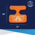 thumbnail image 4 of WOW SPORTS Beach Bronco Orange Saddle Seat Float, Lake and Pool Chair, 4 of 6