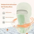 thumbnail image 4 of Tgbvmt Winter Outdoor Warm Riding Mask Face Neck Mouth Protection Fleece Hood Thermal Insulated Windproof for Skiing Snowboarding Cycling Hiking Running Outdoor Sports Cold Weather Essential, 4 of 6