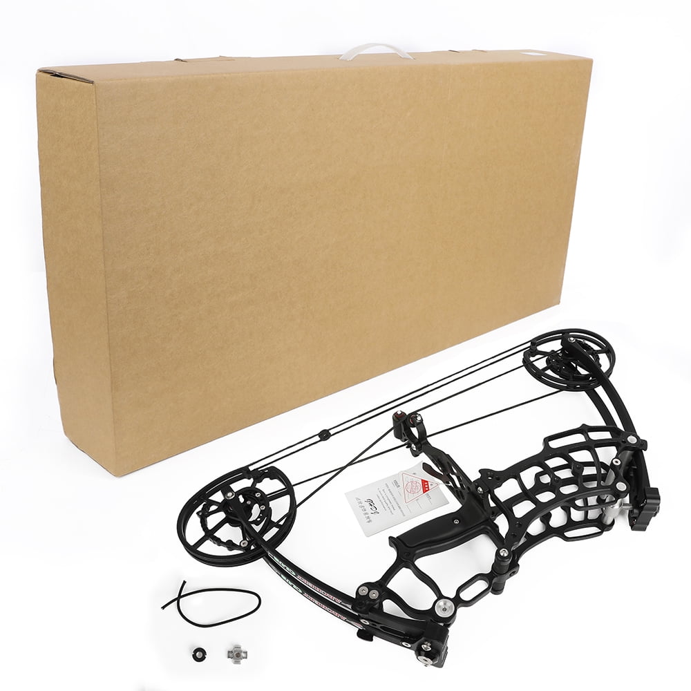 Villain Dual-Use Compound Bow 30-70lbs 420FPS Arrows and Steel Balls Hunting Archery Bow Only