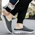 thumbnail image 5 of Womens Slip on Sneakers Air-Cushion Slip-On Walking Shoes Breathable Slippers Closed Toe Slides Orthopedic Diabetic Shoes, 5 of 9