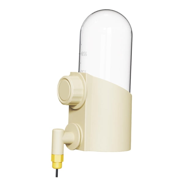 Comedero para pájaros, dispensador de agua, fácil de instalar, accesorios para jaulas, bebedero automático, botella para cacatúas, agapornis y Estilo C