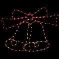 thumbnail image 1 of Northlight 23" LED Lighted Bow 4 Function Christmas Window Silhouette, 1 of 6