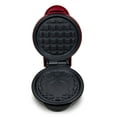 thumbnail image 6 of Nostalgia MyMini Turkey Shaped Mini Waffle Maker with Cool-Touch Handles, 550W, Maroon, 6 of 7