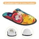 thumbnail image 3 of Fotbe Gaming Pantuflas Peludas para Mujer con Estampado, Zapatillas de Peluche, Zapatos de Invierno para Casa, Uso Interior y Exterior-Medium, 3 of 8