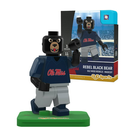 Ole Miss Rebels OYO Sports Rebel Black Bear Generation 2 Mascot Figurine - No Size