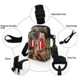 thumbnail image 5 of HELLHERO American Flag Deer Design with Adjustable Strap Women Shoulder Bag Lightweight for Daily Commute or Casual Outings, 5 of 7