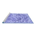 thumbnail image 2 of Ahgly Company Machine Washable Indoor Rectangle Persian Blue Bohemian Area Rugs, 7' x 9', 2 of 4