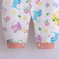 thumbnail image 6 of Wonitaaizi Newborn Baby Boy Bodysuit Long Sleeve Jumpsuit Outfits Clothes(0-3 Months,Pink), 6 of 6