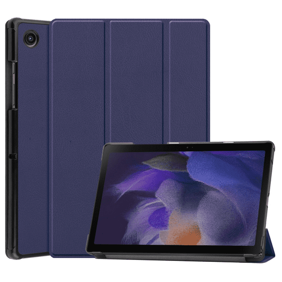 For Samsung Galaxy Tab A8 10.5" 2022 Models (SM-X200/X205), Tablet Cover, Auto Wake/Sleep, Dark Blue