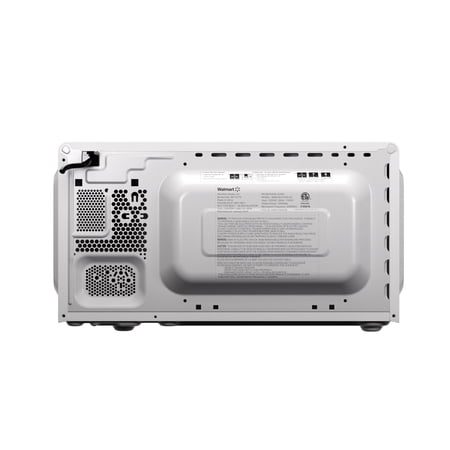 MAINSTAYS 0.7 CU FT COUNTERTOP MICROWAVE OVEN, 700 WATTS, WHITE