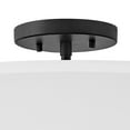 thumbnail image 5 of 38894BK-Hinkley Lighting-Graham - 4 Light Large Semi-Flush Mount in Transitional Style - 23 Inches Wide by 13.75 Inches High-Black Finish, 5 of 7