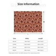 thumbnail image 5 of Yiaed American Football1 Print Blanket Throw Blanket Soft Cozy Flannel Blanket for Home Bed Sofa Couch Chair-60"x50", 5 of 6