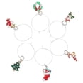 thumbnail image 4 of Miangastore Marqueurs pour Verre à Vin Marqueurs en Fer Colorés 6 Pcs 2.2x1.2in, 4 of 8