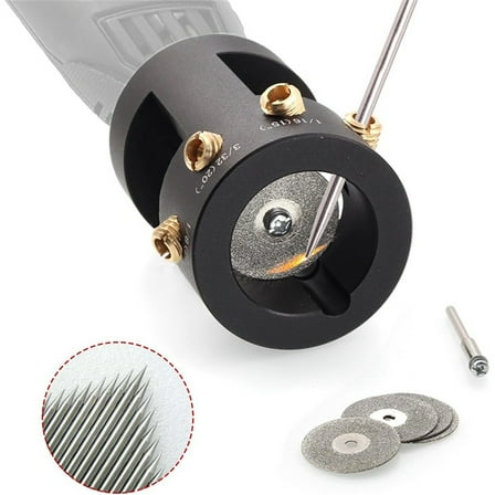 Tungsten Grinder&Sharpener Multi-Angle Offsets Head Tool For TIG Welding