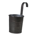 thumbnail image 3 of koolsoo Hanging Flower Pot Bucket Bonsai Pot Garden Railing Planter Small Plants Holders without hole, 3 of 9
