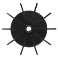 thumbnail image 4 of Compact Air Compressor Fan Blade, 10-Blade Durable 13mm Motor Fan Blade, For Impeller Air Compressors Air Compressors Direction Connection Practical Design, 4 of 8