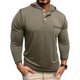 thumbnail image 1 of pstuiky hombres de manga larga, Camisa básica de manga larga con cuello redondo y transpirable de color sólido a la moda informal para hombre Tops de talla grande para hombre s, 1 of 8