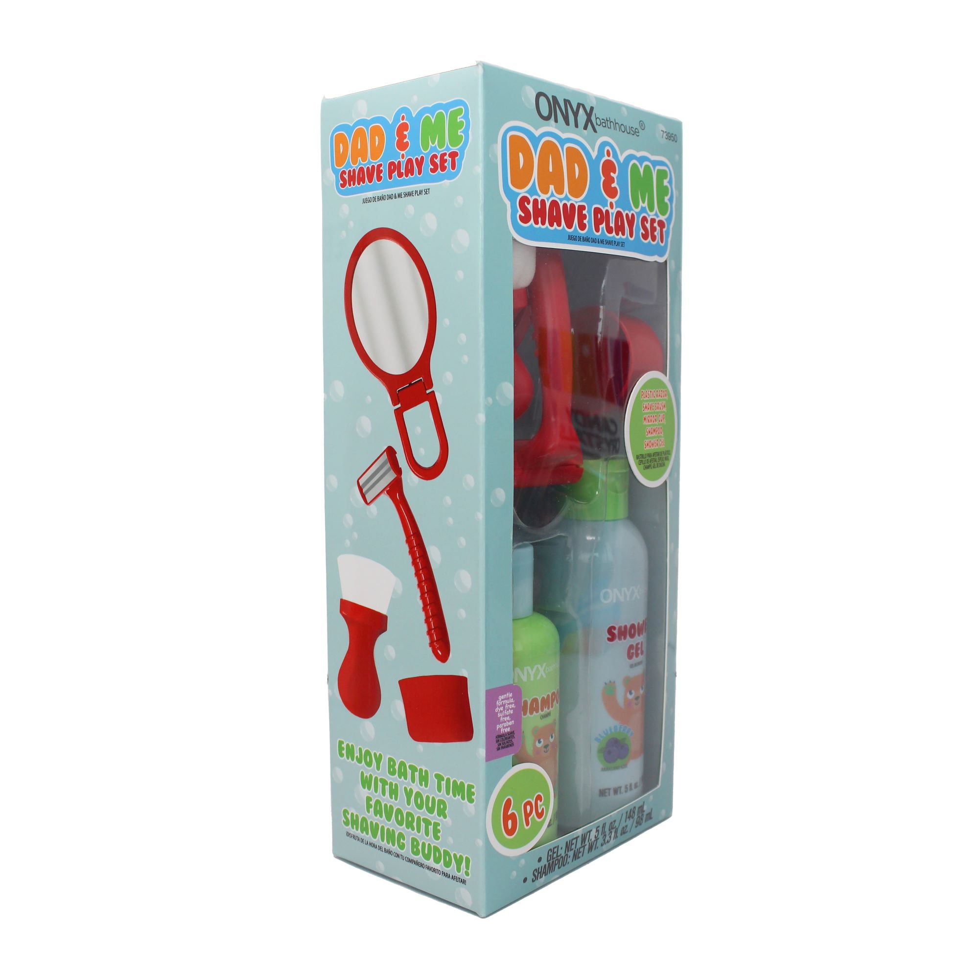 ONYX Professional® Kids Dad & Me Bath & Shave Gift Set, 6 Count