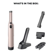 Shark WANDVAC Handheld Vacuum, Pet Friendly, Car & Home, Brushless Motor, Charging Dock, WV201RGBRN, Rose Gold