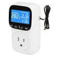 thumbnail image 5 of Digital Temperature Controller Socket Outlet Thermostat with Timer-Sensor Probe Heating Cooling Switch Backlight US Plug, 5 of 6