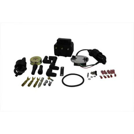 Single Fire Kit - Single Fire Ignition Kit with 8.5mm Wire Diameter Coil,for Harley Davidson,by V-Twin