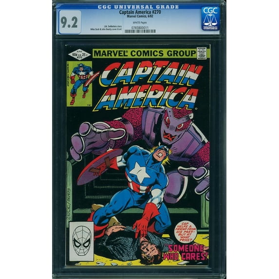 Captain America #270 - CGC 9.2 Comic Book