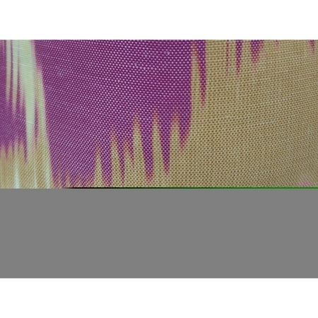 Plutus Olavanna Ikat Handmade Throw Pillow, (Double sided 22" x 22")
