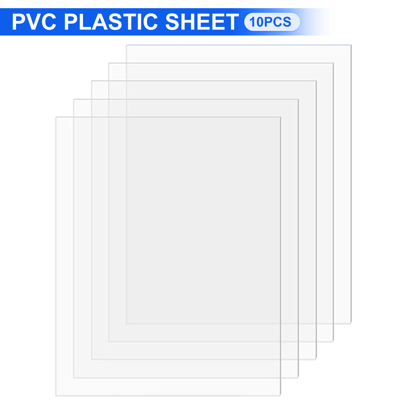 Anvazise Plastic Sheet Transparent Bendable High Hardness with